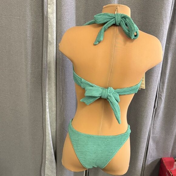 Monday Green Halter Bikini Set - Picture 10 of 14
